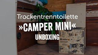 Unboxing Goldeimer Trockentrenntoilette »Camper Mini«