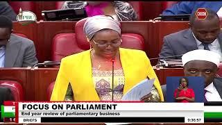 Focus on Parliament: End year review of parliamentary business