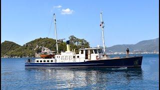 24 M LÜRSSEN / WWII 1938 GERMAN NAVY VESSEL CONVERTED TO A YACHT FULL WALKTHROUGH / Keen Seller!