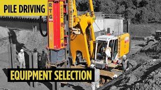 Pile Driving Equipment Selection and Penetration Limitations | Pile Driving Series #2