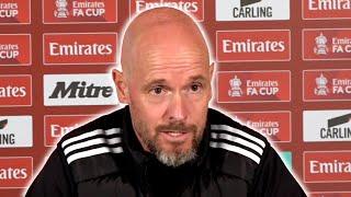 Erik ten Hag pre-match press conference | Manchester City v Manchester United | FA Cup Final