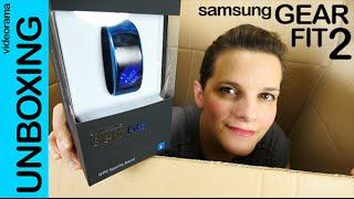 Samsung Gear Fit 2 unboxing en español | 4K UHD