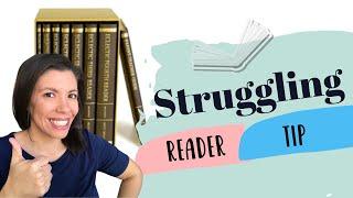 Struggling  Readers - Tip for McGuffey Readers