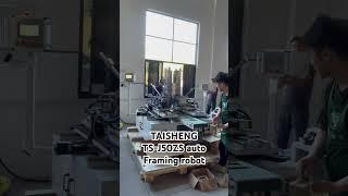 #photoframe underpinner frame making machine TAISHENG EQUIPMENT TS-J50ZS automatic framing robot