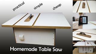 Homemade Table Saw / DIY Table Saw