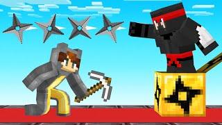 MINECRAFT 1v1 NINJA Lucky Block Race! (vs Best Friend)