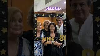 Felices 80 años MARTA GONZÁLEZ #shorts #martagonzalez