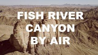 Namibia Fish River Canyon by Air in 4K