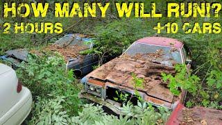 ABANDONED FARM FULL OF CARS! Will They All RUN!? - Revival Lightning Round