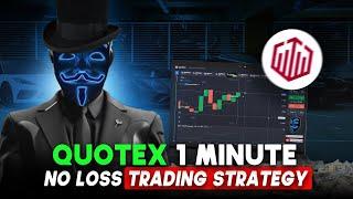 QUOTEX 1 MINUTE NO LOSS TRADING STRATEGY 2024️|BEST BINARY OPTIONS TRADING TUTORIAL FOR BEGINNERS