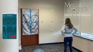 BACK range of motion with the MotionGuidance® Interactive Pods