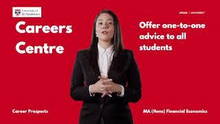 MA (Hons) Financial Economics  - Career Prospects - University of St Andrews (Scotland, UK)