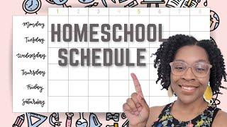 How to Homeschool during Summer | Camille's Weekly Homeschool Schedule