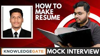 Key Insights of TCS Mock interview with Yash Jain Sir | Knowledge Gate I TCS Digital I TCS Ninja