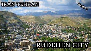 tehrangard drive in tehran city from rudehen city part 1 -iran tehran2022/1401