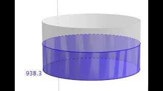 Algebra II Module 3, Topic A, Lesson 6: Water Tank Demo