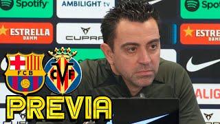 RUEDA PRENSA XAVI: FC BARCELONA v VILLARREAL CF