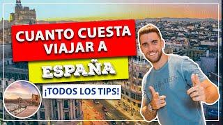 Cuánto cuesta viajar a ESPAÑA? Todos los costos y cómo ahorrar! Barcelona, Madrid, Ibiza…