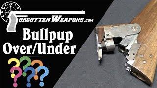 Experimental Bullpup Over/Under Shotgun with a Secret