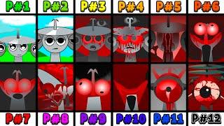 All Phases of Silver (Clukr) in Incredibox Sprunki: From 1 Phase to 12 Phase