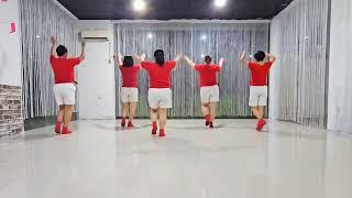 Nusantara Country Remix - Line Dance //Denka Ndolu (IDN) Maret 2022 //Improver