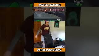 Mason Malding breaks $1000 chair !!!