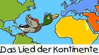  Das Lied der Kontinente || Kinderlieder zum Lernen