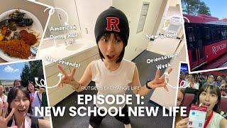 Eng) Ep1. 미국 교환학생 오리엔테이션 첫 주 /New School, New life in the U.S