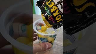 ️ Subscribe • IceCup Mango Sorbet Latte #icecup #zabka #kawa #icecream #coffee #kubekzlodem