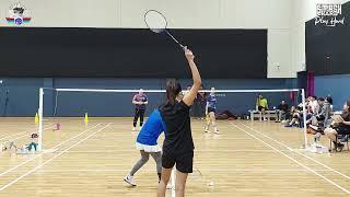 QATAR BADMINTON | 10 January 2025 - Cristalee & Wyn vs Ayen & Mariz