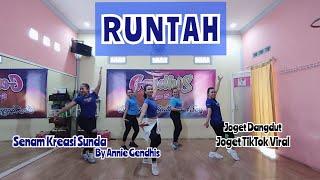 RUNTAH Tiktok Viral || Senam Kreasi Sunda by Annie Gendhis