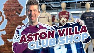 Inside Aston Villa’s BRAND NEW Club Shop ️