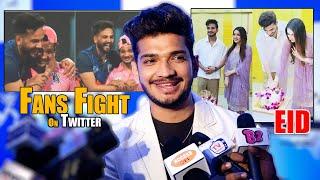 Munawar Faruqui Reaction On His And Elvish Fans On Fight On Twitter,Eid With Second Wife Mehzabeen