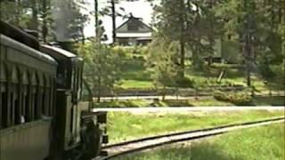 Ride the Black Hills Central Railroad - Hill City, South Dakota