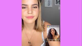 Bailee Madison and Chandler Kinney Tiktok Live || #TabogenLive