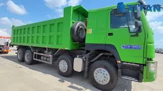 TITAN Howo 400 Sinotruk Howo 8x4 Dump Truck Price