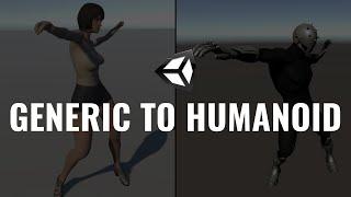 Using Generic Models in Humanoid Animations - Unity Tutorial