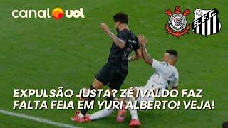 EXPULSÃO JUSTA? ZÉ IVALDO FAZ FALTA EM YURI ALBERTO E LEVA CARTÃO VERMELHO APÓS REVISÃO DO VAR!