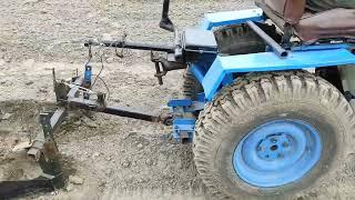 ОБГОРТАННЯ, ОКУЧУВАННЯ КАРТОПЛІ САМОРОБНИМ ТРАКТОРОМ В ТЕМНУ, НАОСЛІП