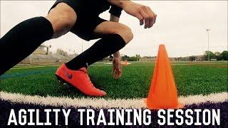 Change Direction Faster | Agility Training For Footballers & Soccer Players | Individual Drills