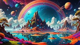 Magical Planet, Trippy Psychedelic animation, 4K