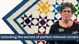  Quilt Border Tutorial: Attach Multiple Borders with Miter Corners | How-To's Day with Lisa 🪡