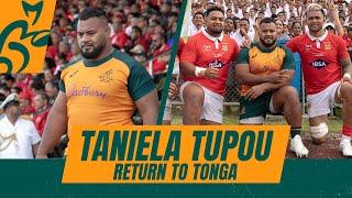 Taniela Tupou's return home