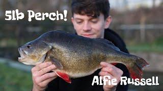 BIG PERCH fishing | Alfie Russell 4 & 5lb Perch