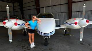 My First Flight In My New Airplane!