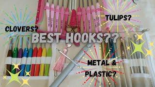 Crochet Hooks - what are the best ones and are "Clover" hooks worth it?