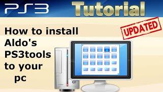 How to install Aldo's PS3Tools to your PC (updated version) , CFW/HEN, all firmwares, collection