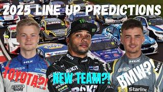 MY 2025 BTCC LINE UP PREDICTIONS!