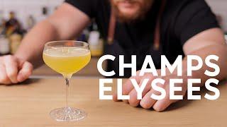 Champs Élysées cognac cocktail recipe