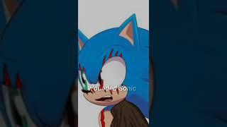 Wounded Sonic. Version Gacha Nox #edit #shorts #woundedsonic🩹